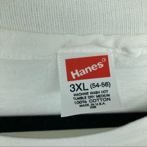 VINTAGE NWOT 1989 Single Stitch White Graphic BIG BLOCK RAT POWER T-shirt - Picture 5 of 7